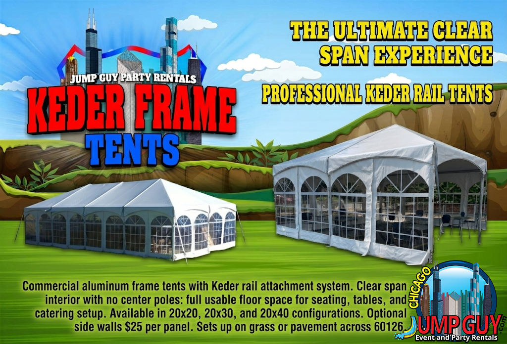 High peak frame tent rentals browse category for Glencoe IL backyard graduations and estate events in 60022
