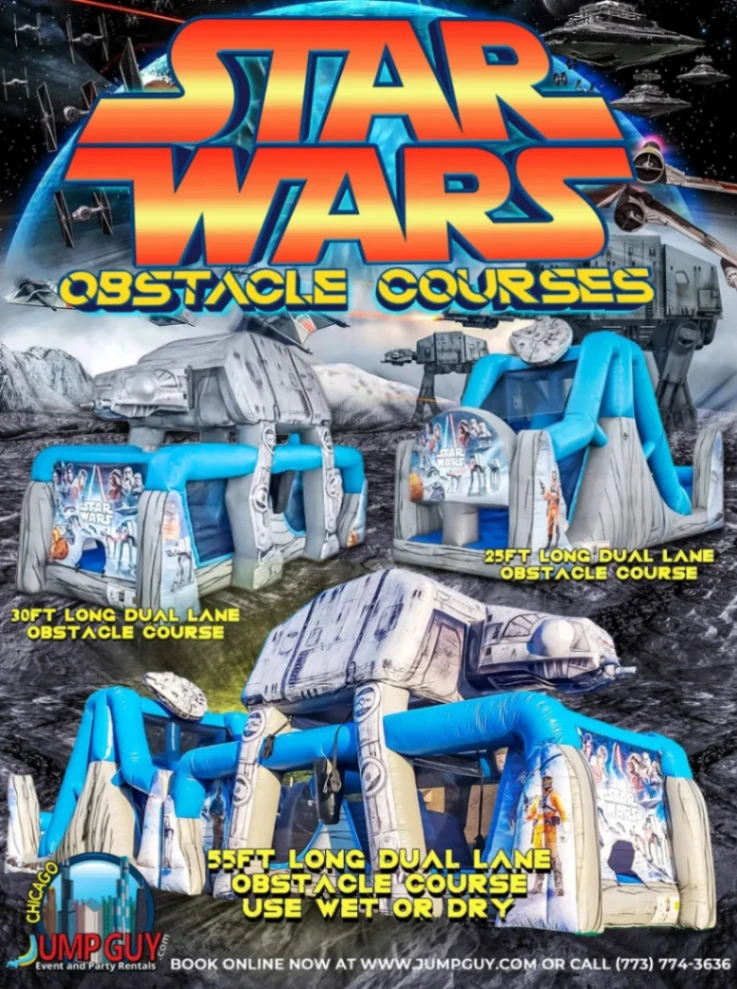 Star Wars Obstacle rental in Glencoe, IL (60022) by Jump Guy Party Rentals